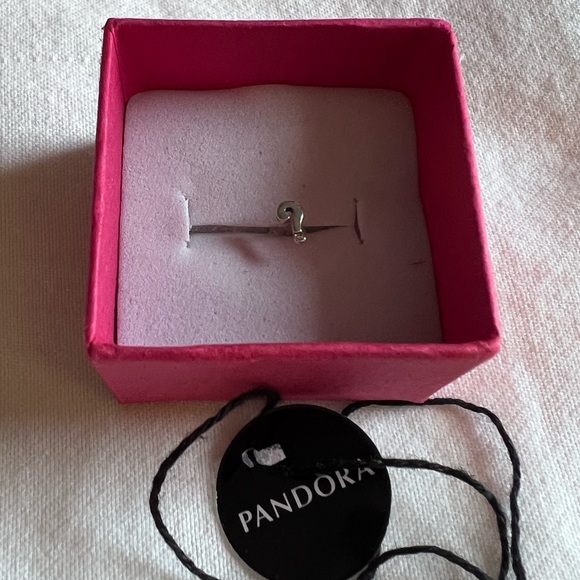 Extra Small Question Mark Single Stud Earring - Picture 2 of 2